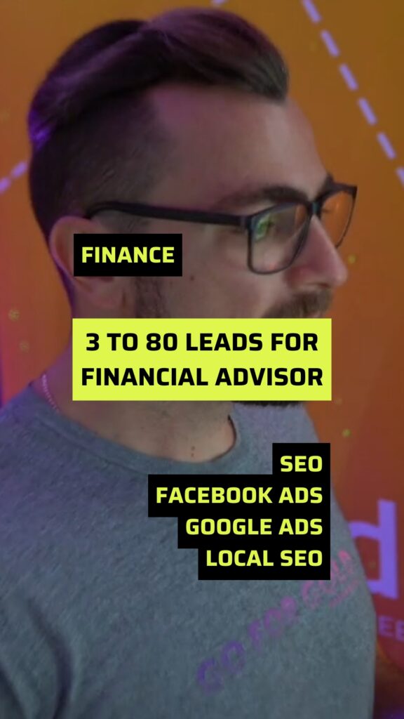 vertical thumbnail 3 to 80 leads for financial advisor