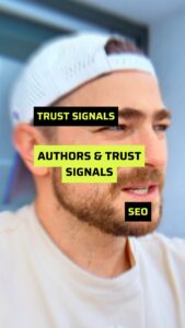 vertical thumbnail authors & trust signals