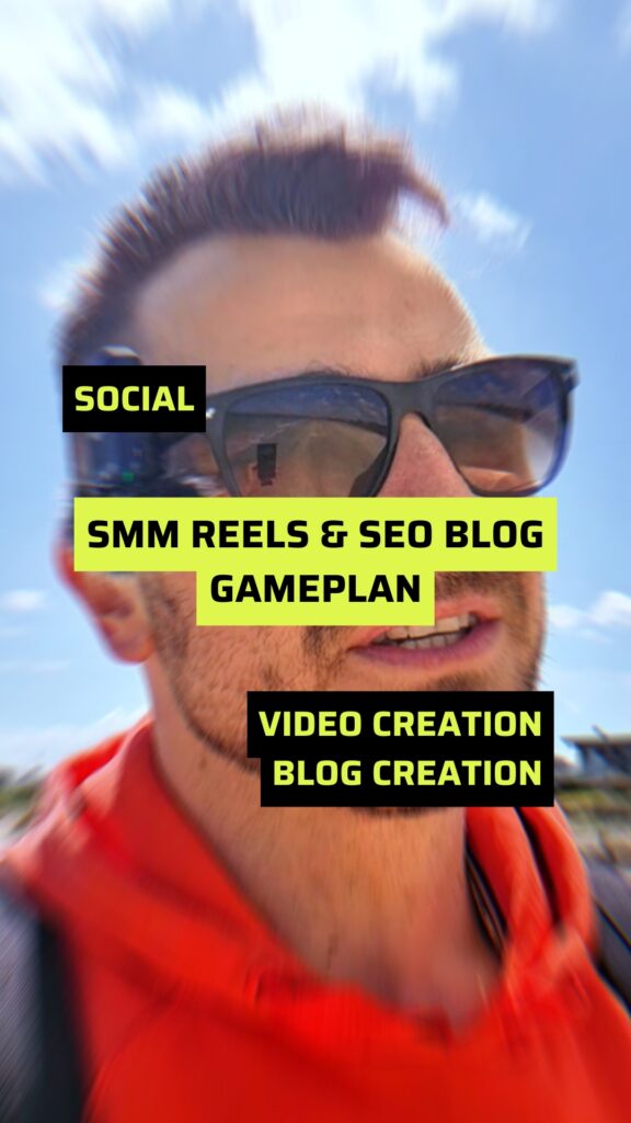 vertical thumbnail smm reels & seo blog gameplan