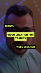 vertical thumbnail video creation for tradies